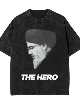 Men Women T-Shirt S-Seyyed Ali K-Khamenei Washed T Shirts Hip Hop Summer Tees Y2K Classic Design Cotton Tops Gift - Aliexpress - FashionsVida
