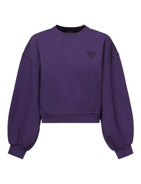 Pinko Felpa Cropped Con Logo