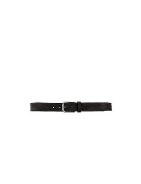 Cinturón de cuero negro 85