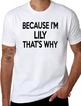 Lily Name funny birthday design T-Shirt mens graphic t shirts t shirts cotton 100% T-Shirt - Aliexpress - FashionsVida