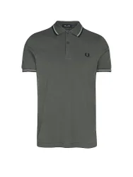 Fred Perry Polo verde oscuro S
