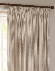 Hebden Blackout Pencil Pleat Curtains Natural Mix