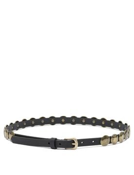 Trinidad Aged Studs Leather Belt