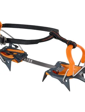 Crampons Raide Semiautomatic Grey / Orange EU 35-47 unisex