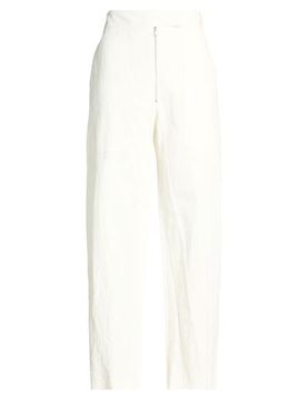 Pantalones Mujer Marfil 34 Mujer