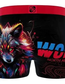 Boxer Loup Uk S;Uk M;Uk L;Uk Xl;Uk Xxl Male - Freegun - FashionsVida