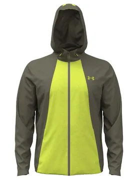 Sweat-shirt à Zip Tech Utility Woven Green / Green Citrine 2XL - Under armour - FashionsVida
