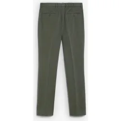 Pantalón chino de hombre liso con trabillas en la cintura