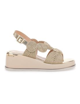 Sandali Oro Con Platform K11002 37