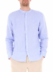 Camicia in lino AZZURRO CHIARO L