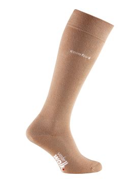 Wärme-Kniestrumpf, 2 Paar beige 35