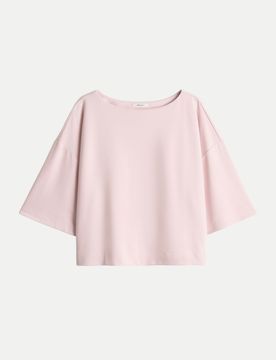 Opus Boxy Jerseyshirt Syros Rosa 36