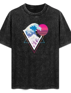 Outrun the Wave T-Shirt Basic Breathable Solid Color T-Shirt - Aliexpress - FashionsVida