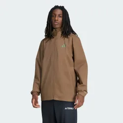 Giacca antipioggia Terrex Multi Essentials 2 Layer 2XL Brown Oxide