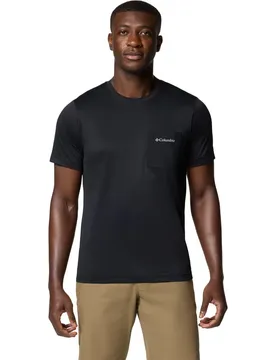 Hike Pocket Crew Herren T-Shirt, schwarz M
