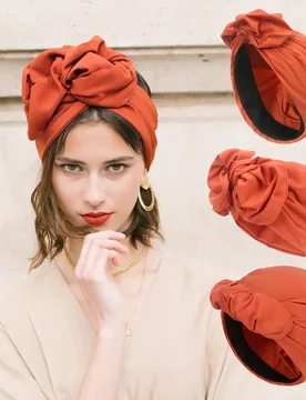 French Retro Women's Turban Cap Ladies Cross Bandana Hat Female Fashion Head Wraps Muslim Headscarf Bonnet - Aliexpress - FashionsVida