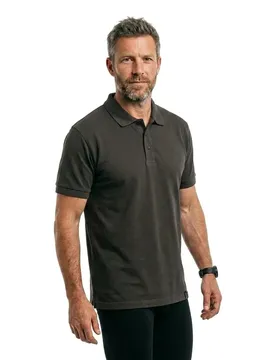Polo à Manches Courtes Crossover 50181 Dark Anthracite 3XL