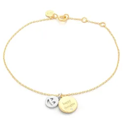 Bracelet B3749cdaww900 Golden One Size