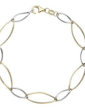 Bracciale Donna Oro Bianco Giallo GL101490