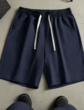 Pantalones cortos casuales para hombres, diseño simple y versátil, adecuados para deportes, actividades al aire libre, citas, regalo para la novia, - Shein - FashionsVida