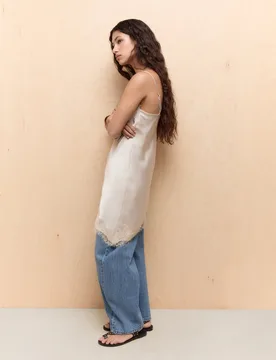 Top lencero de mujer con encaje - Easy Wear - FashionsVida