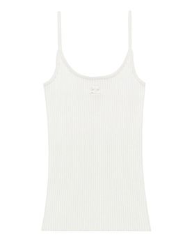 REEDITION RIB KNIT TANK TOP