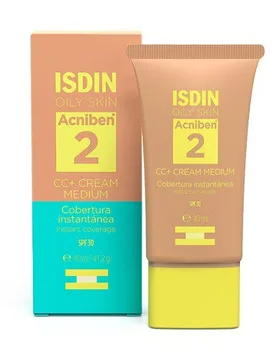 CC+ Cream Acniben SPF30 Medium - ISDIN - FashionsVida