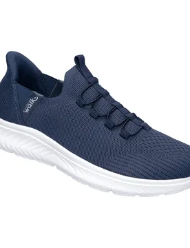 Slip-on Aktivsneaker „Andi“ blau 46 Damen - wonderwalk - FashionsVida