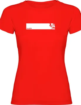 Triathlon Frame Short Sleeve T-shirt Red L Women - Kruskis - FashionsVida