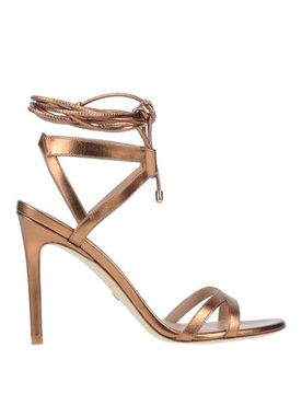 Sandalias Mujer Cobre 35.5 Mujer