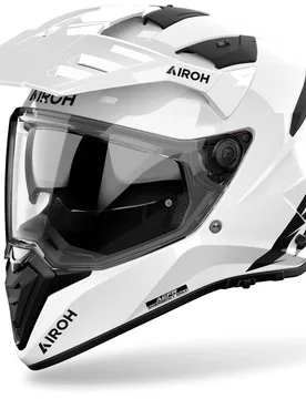 Casco Moto Integrale Adventure BANDIT Color Bianco Luc taglia 3X - Airoh - FashionsVida