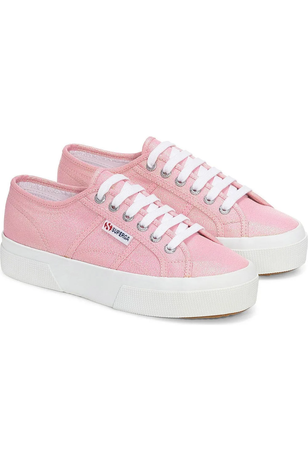 Lame Womens Trainers - - Size: 5 - Superga - FashionsVida
