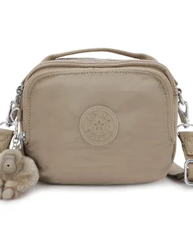 Borsa Cahir 2l Soft Taupe One Size - Kipling - FashionsVida