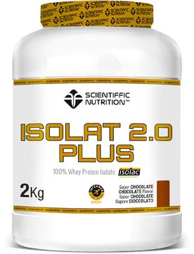 Isolat 20 plus whey protein isolac chocolate 2kg proteínas (UNICA)