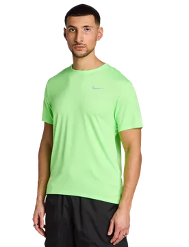 Miler Herren T-Shirts - Grün - Größe L - Poly Jersey Green L - Nike - FashionsVida