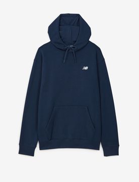 Hoodie Small Logo marine/blanc l