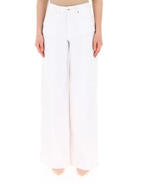 FRACOMINA Jeans wide leg BIANCO 29