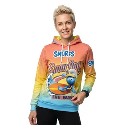 Smurfs Smurfing Hoodie Multicolour 2XS Women