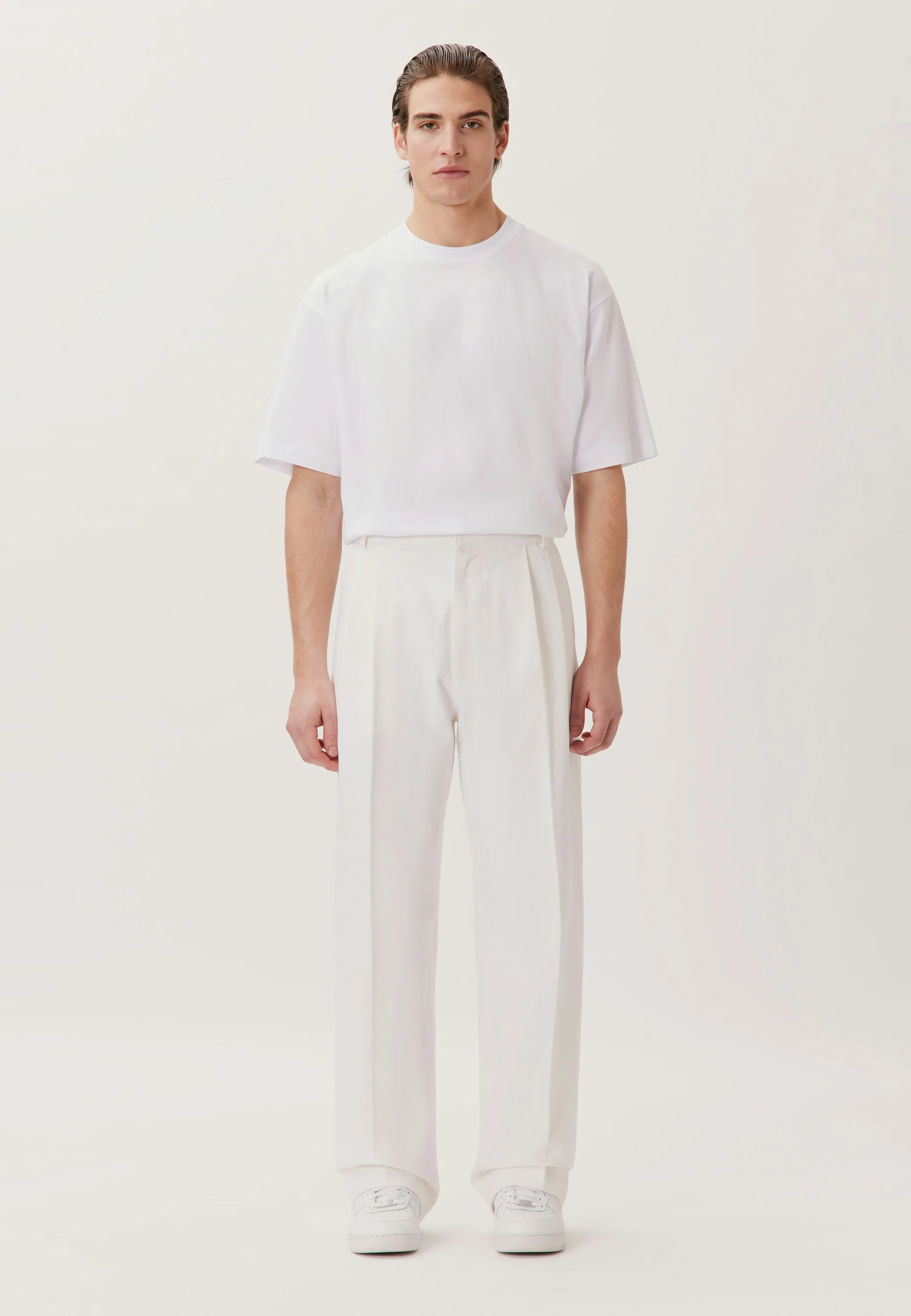 Oversized Suit Pants Uni Weiß L - Seidensticker.com - FashionsVida