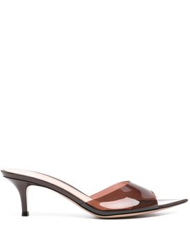 Sophisticated Pointed Toe Sandals with 55mm Stiletto Heel