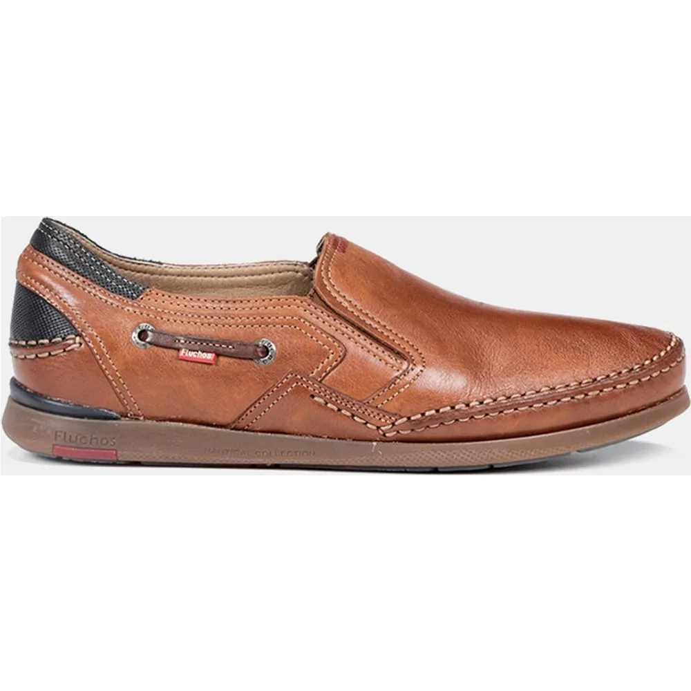 Mocasin de hombre en piel - Fluchos - FashionsVida