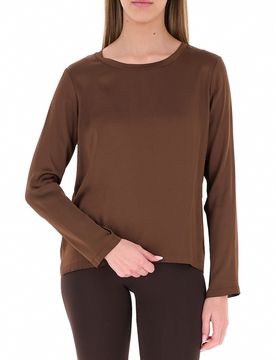 Blusa maniche lunghe TABACCO M