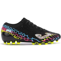 Gol ag botas de futbol cesped artificial Negro (45)
