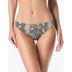 Slip medio estampado piton