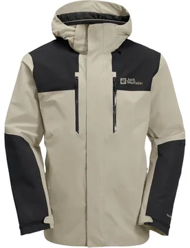 Jasper 2L Herren Jacke, grau L - Jack Wolfskin - FashionsVida