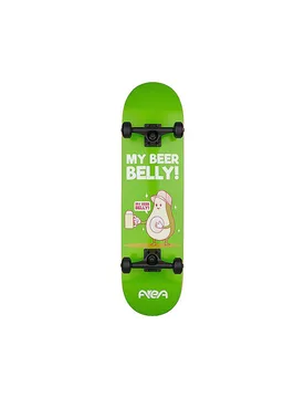 Skateboard My Beer Belly grün B - AREA - FashionsVida