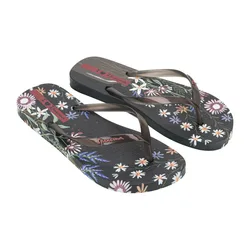Verao Tropical Flip Flops Black / Pearly Black UK 3 Women