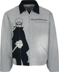 Anime Übergangsjacke - Shippuden - Pain - S bis 3XL - für Männer - Größe XXL - multicolor - Lizenzierter Fanartikel - Männer - male