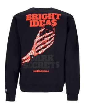 Felpa Girocollo Uomo Bright Ideas Crewneck X Champions Black