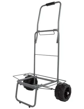 Carrello Pieghevole Da Spiaggia Con Ruote Grandi 55x0x100 Cm